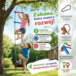 Wiewiórcza Drabinka - Dodatkowa zabawa do zestawu Wiewiórczej Bazy